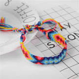 Bohemia Style Weave Rope Friendship Bracelets For Woman Men Cotton Handmade Charm Bracelet & Bangles Ethnic Jewelry Gifts