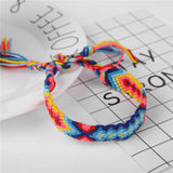 Bohemia Style Weave Rope Friendship Bracelets For Woman Men Cotton Handmade Charm Bracelet & Bangles Ethnic Jewelry Gifts