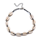 Bohemian Cowrie Conch Shell Pendant Necklace for Women Fashion Ocean Sea Beach Necklaces Boho Shell Jewelry