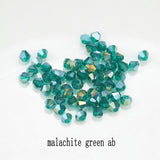 Buy 1 and get 1 free 4mm shiny Crystal beads Bicone Beads Glass Beads Loose Spacer Beads for bracelet DIY Jewelry Making  200pcs