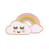 Cartoon Rainbow Pins Cloud Sun Moon Good mood Cute Badges Brooches Bag Enamel pins for Lovely Friends Gifts Jewelry for Friends