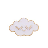 Cartoon Rainbow Pins Cloud Sun Moon Good mood Cute Badges Brooches Bag Enamel pins for Lovely Friends Gifts Jewelry for Friends