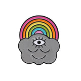 Cartoon Rainbow Pins Cloud Sun Moon Good mood Cute Badges Brooches Bag Enamel pins for Lovely Friends Gifts Jewelry for Friends