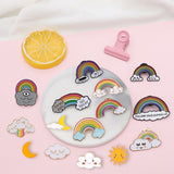 Cartoon Rainbow Pins Cloud Sun Moon Good mood Cute Badges Brooches Bag Enamel pins for Lovely Friends Gifts Jewelry for Friends