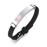 Custom Child SOS ID Silicone Bracelets Rubber Brands Name Phone Number Date Adjustable Baby Personalized For Boy Children Girls