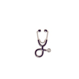 Doctors Nurses Gold Sliver Mini Stethoscope Brooches Pins Jackets Coat Lapel Pin Bag Button Collar Badges Gifts Medical Jewelry
