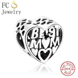 FC Jewelry Fit Original Pandora Charms Bracelet Authentic 925 Silver Paris Eiffel Tower Pendant Hanging Beads Berloque DIY Gift