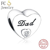 FC Jewelry Fit Original Pandora Charms Bracelet Authentic 925 Silver Paris Eiffel Tower Pendant Hanging Beads Berloque DIY Gift