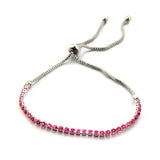 Fashion Brand Designer Charming Bride Wedding Crystal Bracelet Women Jewelry Shiny Rhinestone Chain Bracelet for Female 2018 New