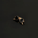Fashion Enamel Oil Glasses Sunglasses Pins and Brooches Men's Suit Dress Shirt Collar Mens Clothing & Accessories
