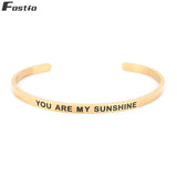 Mantra Bangle for Lover Gifts