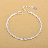 Free Shipping Top Quality Wholesale Silver Bracelets 925 Fashion Bracelets Fine Fashion Bracelet
