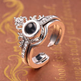 HOT 2018 Projection 100 Languages I Love You Necklace For Women Love Memory Wedding Pendant Necklace Choker Gift for Lover