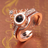 HOT 2018 Projection 100 Languages I Love You Necklace For Women Love Memory Wedding Pendant Necklace Choker Gift for Lover