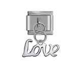 Hapiship 1Pcs 9mm Width Original Daisy Elephant Heart Dog Love High-end Charm Fit Bracelet Stainless Steel Jewelry Making DJ34