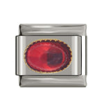 Hapiship 2019 New 9mm Width Original Daisy Heart Crown Unicorn Baby Carriage Charm Fit 9mm Bracelet Stainless Steel Link DJ129