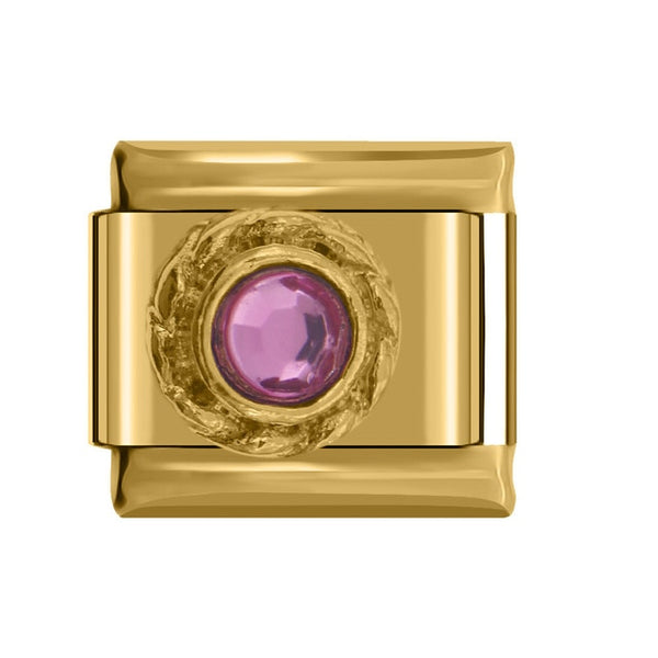 Hapiship 2019 New 9mm Width Original Daisy Heart Crown Unicorn Baby Carriage Charm Fit 9mm Bracelet Stainless Steel Link DJ129