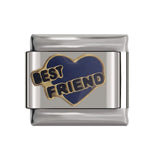 Hapiship 9mm Width Original Daisy Cake Jesus Christmas Lovers Police Italian Charm Fit Bracelet Stainless Steel Link Making DJ43