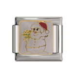 Hapiship 9mm Width Original Daisy Cake Jesus Christmas Lovers Police Italian Charm Fit Bracelet Stainless Steel Link Making DJ43