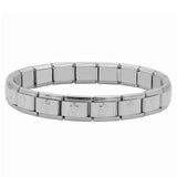 Hapiship Women Man Fashion Style Jewelry Heart Flower Butterfly Cross Dolphins Stainless Steel Elastic Bracelet Bangle ST00