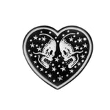 Heart ! Heart ! BiuBiu Shooting Heart Pretty Cute Warm Pink Red Black White Halloween Show Your Love Heart Enamel Brooches Pins