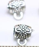 Jewelry finding & components parts Handmade beaded material diy jewelry accessories Tibetan silver bend pendant drop #JZ229