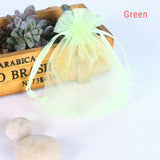 Kejialai 7x9 10x12 10x15 13x18cm 50pcs 17 Colors Jewelry Bag Wedding Gift Organza Jewelry Bag Display Packaging Jewelry Pouches