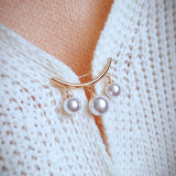 KingDeng Mermaid Pin Korean Simple Pearl Cute Brooch Women's Accessories Kpop Brooches for Women Pins Enamel Pin jewelry