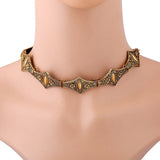 LZHLQ Black Choker Necklace 2020 Women Metal Geometric Punk Gothic Retro Collar Maxi Necklace Fashion Brand Jewelry Accessories