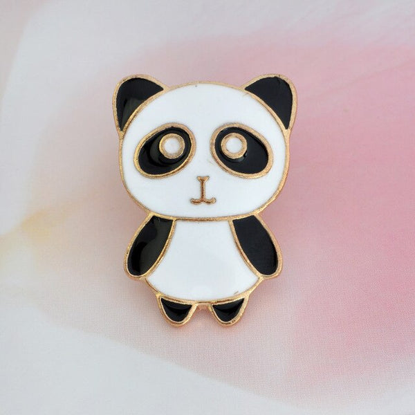 Lovely animal enamel pin Boring bear Rain boots pig Cute penguin panda badges brooches Shirt bag Lapel pins Cartoon jewelry gift