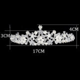 Luxury Wedding Bridal Austria Crystal Tiara Crowns Princess Queen Party Prom Rhinestone Tiara Headband Hair Jewelry Accessories