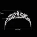 Luxury Wedding Bridal Austria Crystal Tiara Crowns Princess Queen Party Prom Rhinestone Tiara Headband Hair Jewelry Accessories