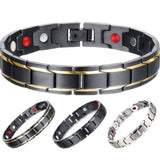 Mens Health Energy 3 IN 1 Bracelet Bangle for Arthritis Twisted Healthy Magnetic Bracelet for Women Power Therapy Magnets