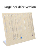 Necklace Pendant Display Stand Women Jewelry Organizer Holder Storage Case Bracelet Display Rack