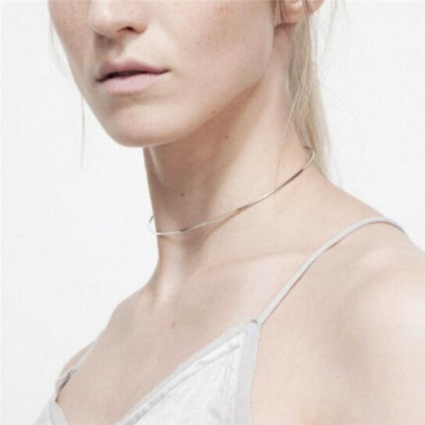 New Collier Collares Maxi Necklace Imixlot Gothic Torques Fashion Women's Plated Collar Bib Choker Necklace Chain Jewelry