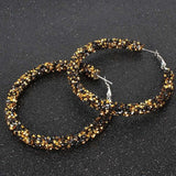 OATHYAN 6 Pairs/set Minimalist Jewelry Fashion Round Circle Hoop Earrings Set For Women Gold Silver Big Earring Gifts Brincos