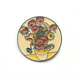 P3797 Dongmanli Fashion Van Gogh Enamel Pin Collection Art Oil Painting Brooches for Women Lapel Pins Badge Collar Jewelry