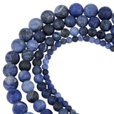 Polish Round Matte Frosted Tiger Eye Turquoises Natural Stone Beads Amazonite Watermelon Loose Beads for Bracelet Jewelry Making