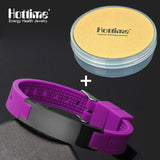 Power Energy Wristbands Balance Ion Magnetic Therapy Fashion Silicone Bands Bracelets Therapy Body Keep Your Healty Healing Pain