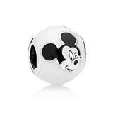 Ranqin Necklace European Fashion New Gift Original Pink Bead Fit Pandora Charm Bracelet Women Pendan Minnie Donald Duck Dog