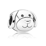 Ranqin Necklace European Fashion New Gift Original Pink Bead Fit Pandora Charm Bracelet Women Pendan Minnie Donald Duck Dog