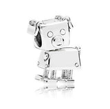 Ranqin Necklace European Fashion New Gift Original Pink Bead Fit Pandora Charm Bracelet Women Pendan Minnie Donald Duck Dog