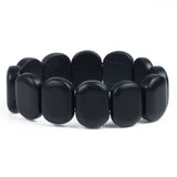Real Natural Stone Bian Bracelet byanshi For Men&Women Black stone Bracelet or bianshi bracelet is High Quality