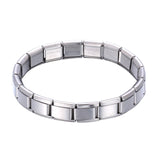 Stainless Steel Bracelet Minimalism Link Chain Style Cool Unisex Casual Bracelet Charm Couple Jewelry Personality Cuff Bangle