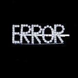 StoneFans Newest Rhinestone Letters Hair Pin Unique Sign BOSS Barrette for Women Crystal Hair Clip Letter Accessory Hair Jewelry