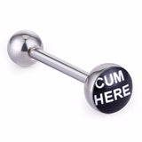 Women Sexy Tongue Piercing