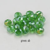 buy 1 and get 1 free 4mm colorful crystal beads charms glass loose beads round jewelry beads for jewelry making DIY total 300PCS
