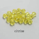 buy 1 and get 1 free 4mm colorful crystal beads charms glass loose beads round jewelry beads for jewelry making DIY total 300PCS