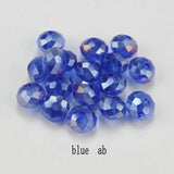 buy 1 and get 1 free 4mm colorful crystal beads charms glass loose beads round jewelry beads for jewelry making DIY total 300PCS