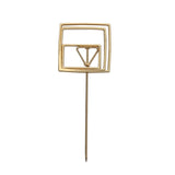 i-Remiel Alloy Circle Long Needle Brooch Pin Plant Animal Pins and Brooches for Men Suit Coat Ornament Shirt Collar Accessories